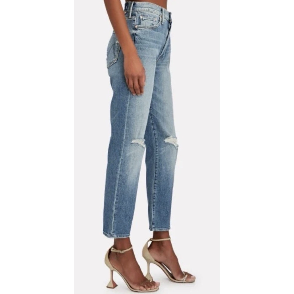 MOTHER Superior The Trickster Ankle Jeans 29 Distressed Straight 90s Grunge Y2K - Picture 2 of 9